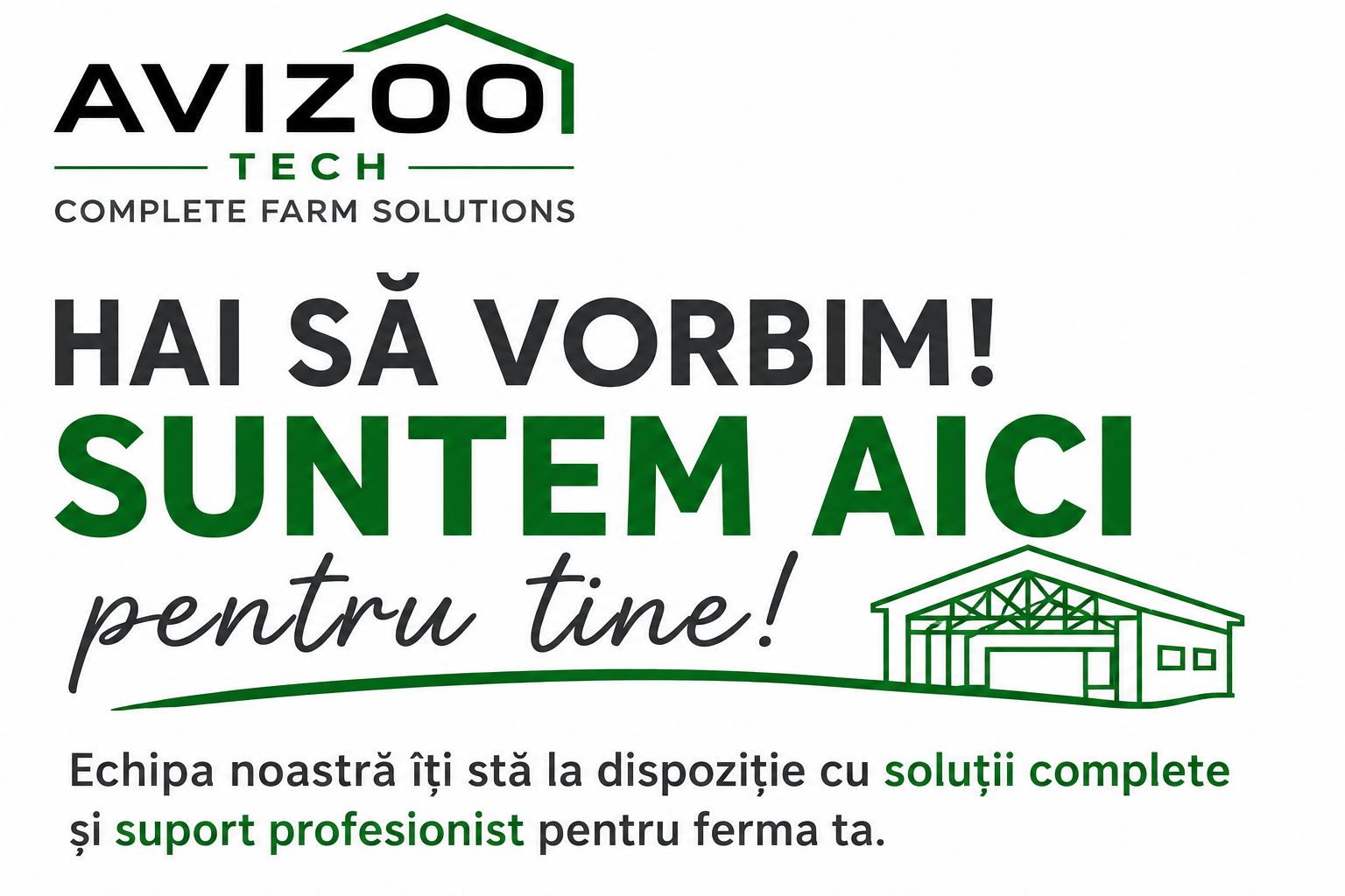 Hai să vorbim! Suntem aici pentru tine!
