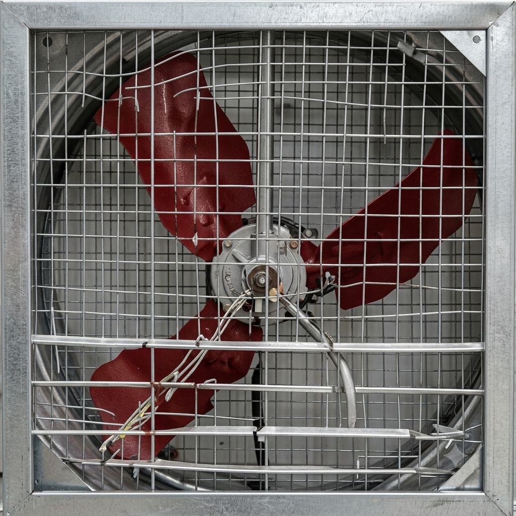 Detaliu ventilator